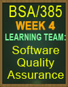 BSA/385 Software Quality Assurance